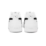 Championes Puma Karmen II Plataforma, color blanco con detalles en negro, con suela de plataforma.