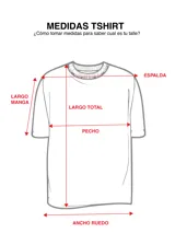 Remera color café con estampado abstracto en negro y texto "del SUR".