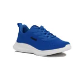 Championes de running Austral color azul con suela blanca.