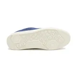 Championes Caterpillar Pause Retro color azul con detalles en blanco. Fabricados en gamuza de vaca, lona y forro de malla de nylon.