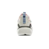 Championes Fila modelo Rt para mujer, de diseño chunky en color blanco con detalles en negro, rosado y celeste, con suela robusta y capellada combinada de malla y material sintético.