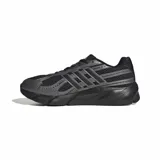 Championes Adidas Technochaos 2000 M de estilo running inspirados en los años 2000, color negro con detalles metalizados. Capellada de malla con refuerzos sintéticos y mediasuela Cloudfoam para mayor amortiguación.