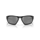 Lentes de sol Oakley con armazón envolvente de acetato negro y cristales oscuros con tecnología Prizm.
