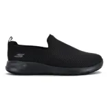 Championes Skechers Go Walk Max negros, tipo slip-on, con capellada de malla y suela con tecnología 5GEN.