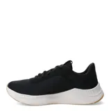 Championes deportivos Under Armour modelo Aurora 3, color negro con entresuela blanca y suela de goma color caramelo. Presenta diseño de malla transpirable y logo de la marca en el lateral.