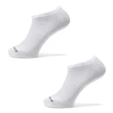 Medias de algodón color negro, de corte bajo.