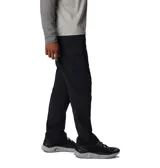 Pantalón cargo Columbia Silver Ridge Utility de color negro, confeccionado con tecnología Omni-Shade y Omni-Wick, de corte recto y múltiples bolsillos.