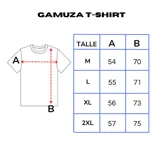 Remera de manga corta color negro, confeccionada en tela tipo gamuza suave, con bordado frontal que incluye el texto "Health Exercise" y "PAINS".