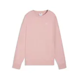 Buzo de cuello redondo Puma, color rosado, con diseño de calce holgado y logo de la marca bordado en el pecho.