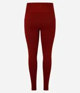 Legging deportiva Get Over de tiro alto, confeccionada en microfibra elástica, con bolsillos laterales funcionales y largo hasta el tobillo.