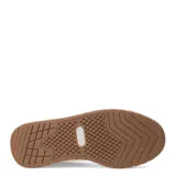 Championes urbanos de mujer Miss Carol modelo FORNI, color blanco con detalles en gris y lila, con suela chunky color caramelo.