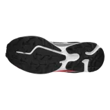 Championes Salomon XT-6, calzado de trail running adaptado para uso urbano. Diseño en color negro, gris, rojo y blanco, con sistema de cordones de ajuste rápido Quicklace y suela de gran tracción.