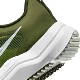 Championes Nike Downshifter 12 para hombre, color negro con detalles en rojo y suela blanca.