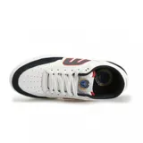 Championes de skate Etnies The Aurelien Michelin, color blanco con detalles en azul marino y rojo.