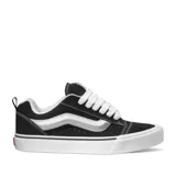 Championes Vans Knu Skool negros con Sidestripe™ 3D blanco, lengüeta y cuello acolchados, y suela waffle de goma.