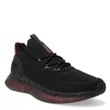 Championes Topper Styl de mujer, color negro con detalles en rosa.