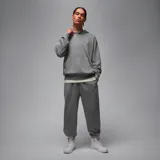 Pantalón de jogging Jordan Brooklyn Fleece de hombre, color gris con logo bordado en blanco.