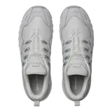Championes Salomon ACS +, calzado técnico de trail running en color gris, con sistema Agile Chassis para mayor estabilidad, capellada de malla y refuerzos sintéticos.