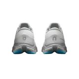 Championes On Running Cloud X5 para hombre, color gris con detalles en verde claro y suela con tecnología CloudTec.