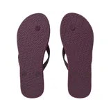 Ojotas Rip Curl modelo Essential Bloom, de color bordó con tiras texturizadas.