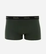 Calzoncillo tipo boxer de la marca Mash, confeccionado en algodón con elastano. Presenta un diseño liso en color gris con cintura elástica personalizada con el logo de la marca.