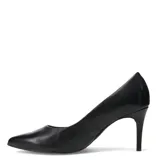 Zapato de tacón Bottero, color negro, con punta fina y diseño clásico.