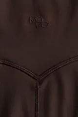 Leggings deportivas acampanadas de tiro alto con cintura ancha y costuras planas. Confeccionadas en tejido funcional con interior cepillado suave.