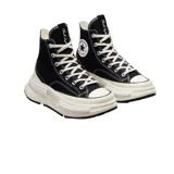Zapatillas Converse Run Star Legacy CX de caña alta, color negro con detalles en blanco y suela chunky.