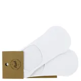 Pack de dos pares de medias de algodón, un par negro y un par blanco, con logo de la marca en el tobillo.