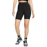 Calza corta de lycra negra con estampado del logo de Nike Air en gris.