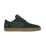 Championes Etnies Barge LS color verde oscuro con suela marrón.