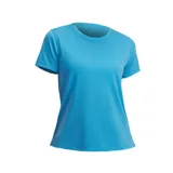 Remera deportiva de manga corta Under Armour, confeccionada en tejido técnico ligero, transpirable y de secado rápido. Presenta cuello redondo, corte ergonómico y dobladillo superpuesto para mayor ventilación.