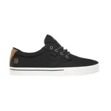 Championes Etnies Jameson 2 Eco, color negro con suela blanca.