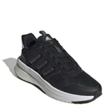 Championes Adidas X_PLR Phase negros con suela blanca, diseñados para running y uso diario. Cuentan con tecnología Boost y Bounce para mayor amortiguación y retorno de energía. Fabricados con materiales reciclados.