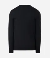 Suéter masculino de viscosa de la marca Marfinno, corte regular, con cuello redondo y mangas largas.