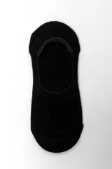 Pack de tres pares de medias invisibles de color negro, de corte bajo, ideales para usar con zapatillas o calzado cerrado sin que se noten.