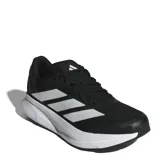 Championes Adidas Duramo SL 2, color negro con detalles plateados, ideales para running.