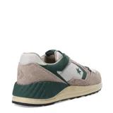 Championes Converse Wave Trainer OX unisex. Capellada de malla y gamuza color beige con detalles en verde y cordones marrones. Mediasuela con espuma CX y plantilla de memory foam.
