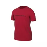 Remera deportiva Nike Dri-FIT Jordan color rojo con logo "Jordan Sport" estampado en el pecho.