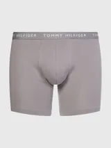 Pack de tres bóxers ajustados Tommy Hilfiger, confeccionados en una mezcla de algodón y elastano. Presentan cintura elástica con el logo de la marca estampado y diseño de corte clásico.