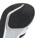 Championes de running Adidas Duramo RC 2, color negro con detalles en blanco. Presentan exterior de malla transpirable, mediasuela Lightmotion para mayor amortiguación y suela Adiwear de alta resistencia.