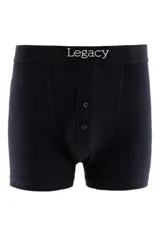 Pack de tres bóxer para hombre, con cintura elástizada. Incluye dos bóxer lisos y uno rayado.