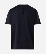 Remera de hombre Get Over, modelo Regular Dry de manga corta y cuello redondo, confeccionada en poliamida con tecnología de secado rápido y aplicaciones reflectivas.