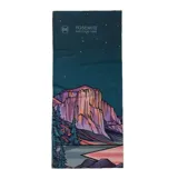 Cuello multifuncional Buff de la colección National Parks, con diseño estampado inspirado en el Parque Nacional Yosemite. Fabricado con tecnología CoolNet UV que ofrece protección solar UPF 50 y efecto de refrigeración por evaporación.