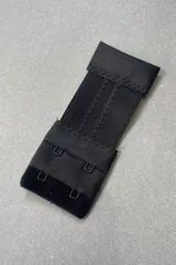 Extensor de contorno de soutien blanco, con dos ganchos.