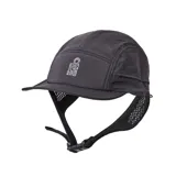 Gorra Rip Curl modelo Sseries Surf de color negro, con visera flotante y protector de nuca incorporado, diseñada para actividades acuáticas y días de sol.