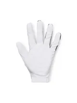 Guante de golf Under Armour modelo Medal, diseñado con materiales sintéticos ligeros y resistentes. Presenta una palma texturizada para un agarre superior, zonas transpirables y una lengüeta de cierre integrada con el logo de la marca para un ajuste personalizado.