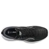 Championes de running Saucony Kinvara 13, color negro con detalles en blanco.