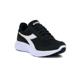 Championes de running Diadora Champion Running Eagle 8, color negro con detalles en blanco y dorado.