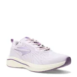 Championes deportivos Topper modelo Hera, color lila con detalles en violeta y suela en tono crema. Presentan un diseño de malla transpirable con refuerzos laterales y cierre de cordones.